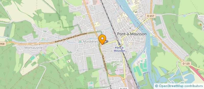 localisation de l'entreprise PELEST à NANCY