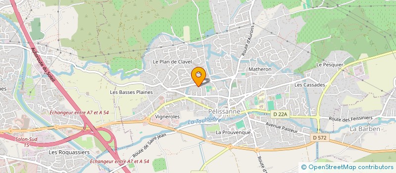 localisation de l'entreprise PELI POOL à PELISSANNE