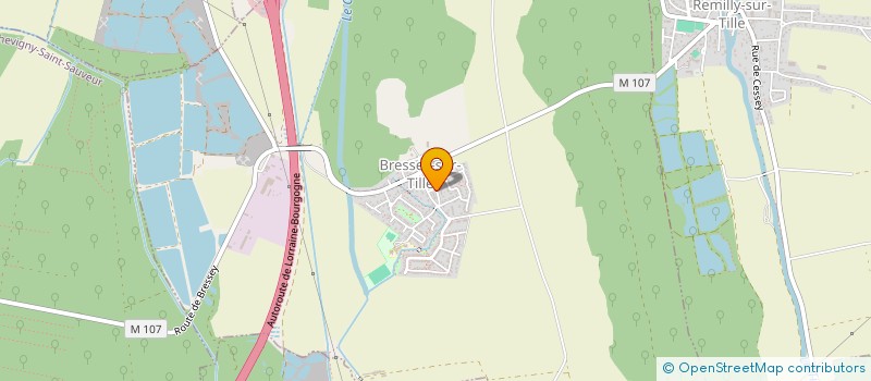 localisation de l'entreprise PELICAN 13  BRESSEY-SUR-TILLE