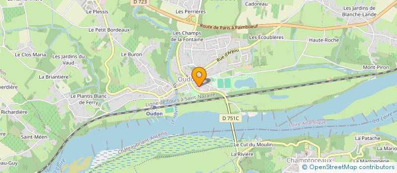 localisation de l'entreprise PELICAN  OUDON