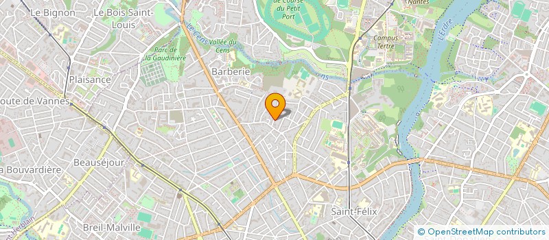 localisation de l'entreprise PELICAN  NANTES