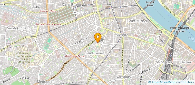 localisation de l'entreprise PELICAN TOWN  BORDEAUX