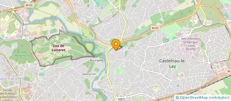 localisation de l'entreprise PELICANS  CASTELNAU-LE-LEZ