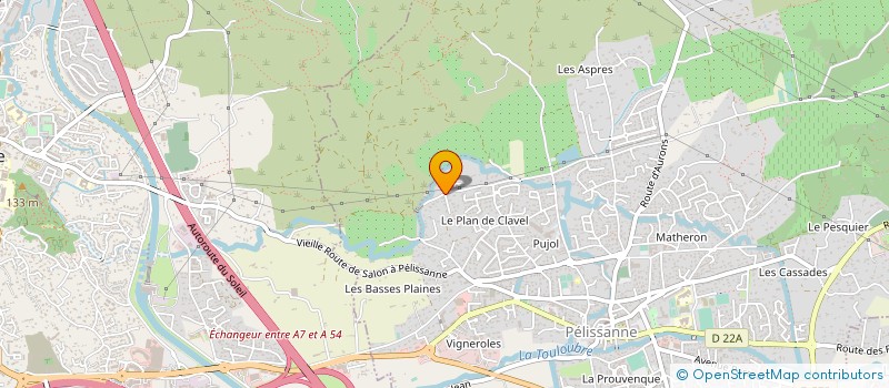 localisation de l'entreprise PELICARE  PELISSANNE