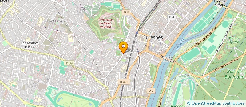 localisation de l'entreprise PELIOS CONSEIL à SURESNES