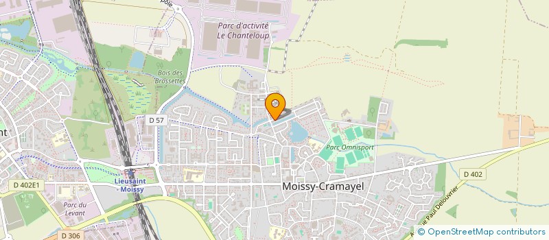 localisation de l'entreprise PELISSIER DOCTEUR CHAUFFAGE  MOISSY-CRAMAYEL