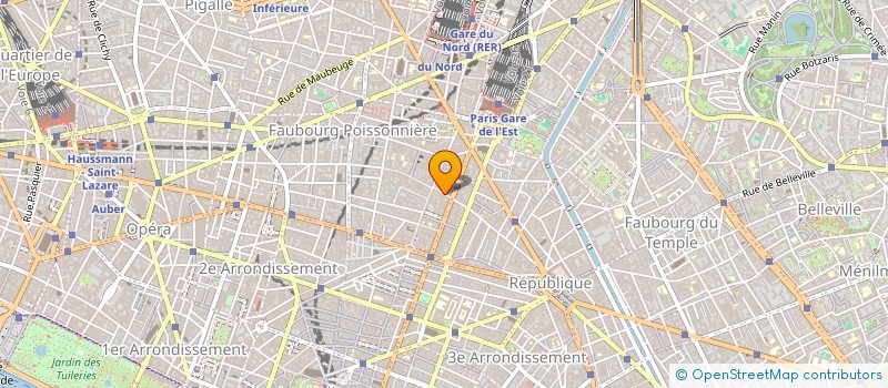 localisation de l'entreprise PELIT à PARIS