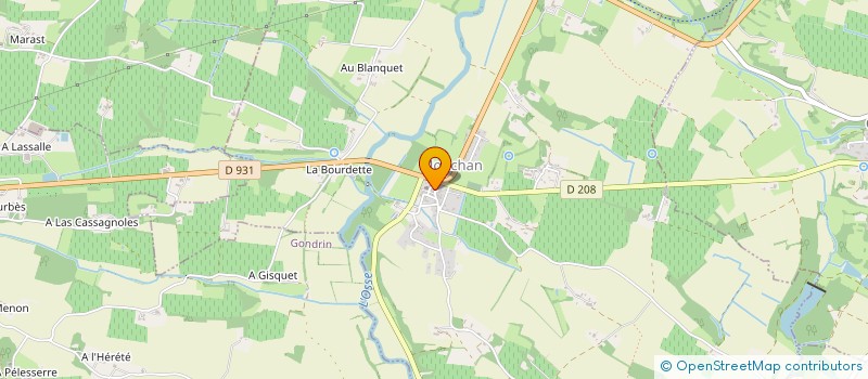 localisation de l'entreprise PELLAGEN  TARBES