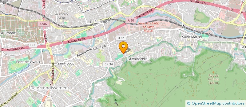 localisation de l'entreprise PELLARELLI à MARSEILLE
