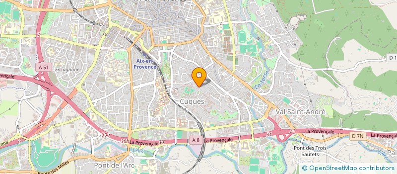 localisation de l'entreprise PELLECOUR à AIX-EN-PROVENCE