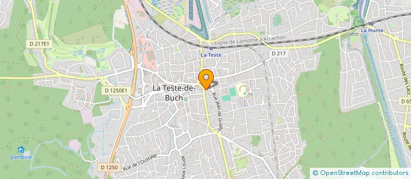 localisation de l'entreprise PELLEGRIN-5 à LA TESTE-DE-BUCH