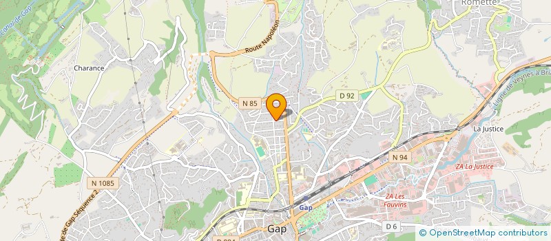 localisation de l'entreprise PELLEGRIN CHAUFFAGE  GAP