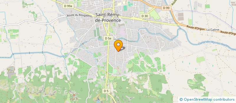 localisation de l'entreprise PELLEGRIN IMMOBILIER à SAINT-REMY-DE-PROVENCE