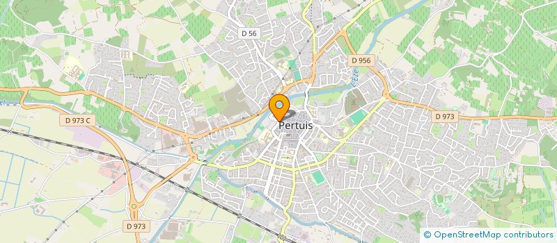 localisation de l'entreprise PELLENC BATIMENTS II  PERTUIS