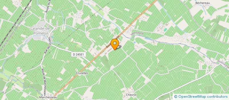 localisation de l'entreprise PELLENC BORDEAUX-CHARENTES à NEAC