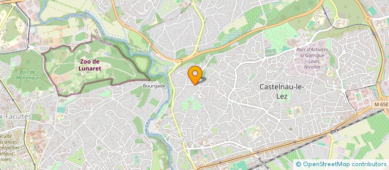 localisation de l'entreprise PELLEPORT 2  CASTELNAU-LE-LEZ
