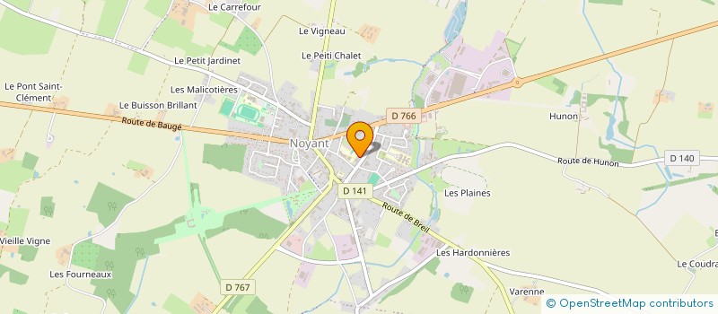 localisation de l'entreprise PELLERINE COUNTRY CLUB  LA PELLERINE