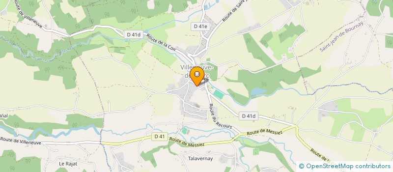 localisation de l'entreprise PELLET CARRELAGE  VILLENEUVE-DE-MARC