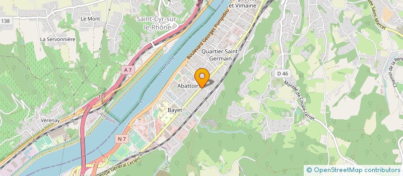 localisation de l'entreprise PELLET LOCATION à VIENNE
