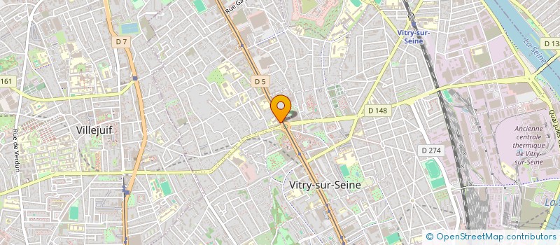 localisation de l'entreprise PELLETANCITY à VITRY-SUR-SEINE