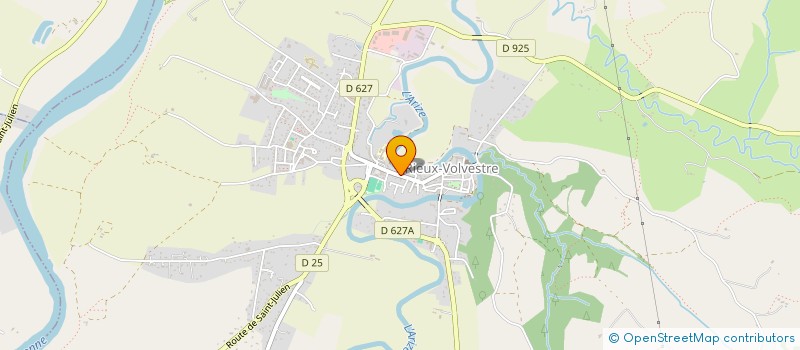 localisation de l'entreprise PELLETIER  RIEUX-VOLVESTRE