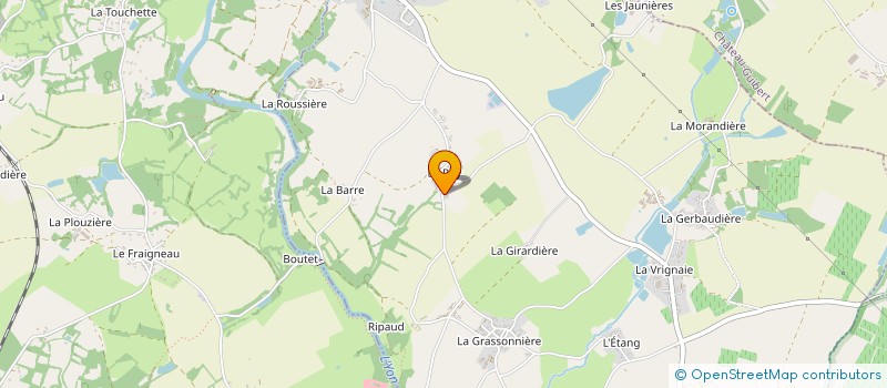 localisation de l'entreprise PELLETIER CMF  LE TABLIER