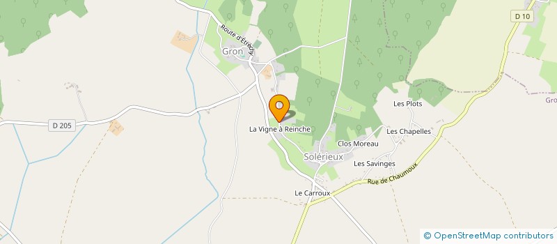 localisation de l'entreprise PELLETIER IMMOBILIER  GRON