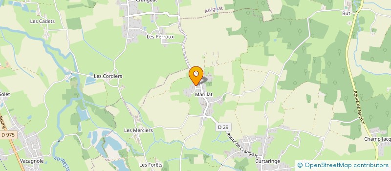 localisation de l'entreprise PELLETIER INVEST à VIRIAT