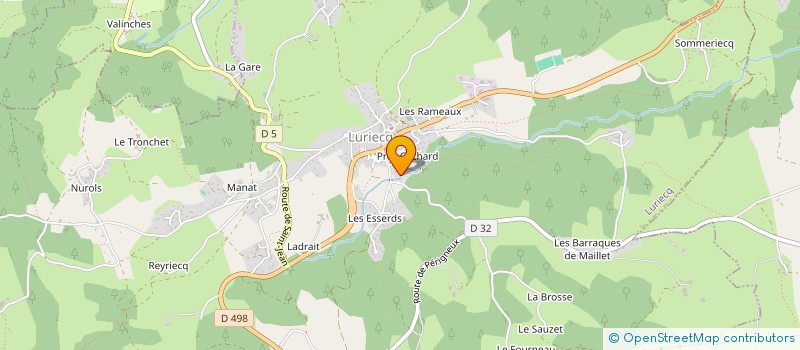 localisation de l'entreprise PELLETIER LA MUSARDIERE  LURIECQ