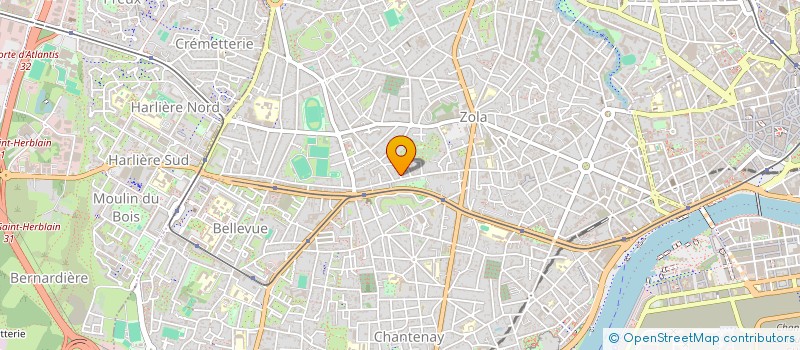 localisation de l'entreprise PELLETIER STE THERESE  NANTES