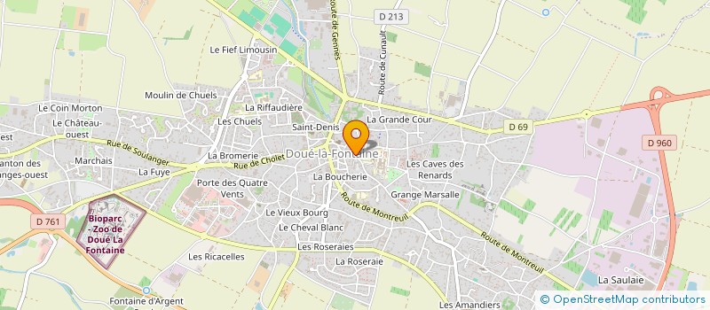 localisation de l'entreprise PELLETSAPEC.COM à DOUE-EN-ANJOU
