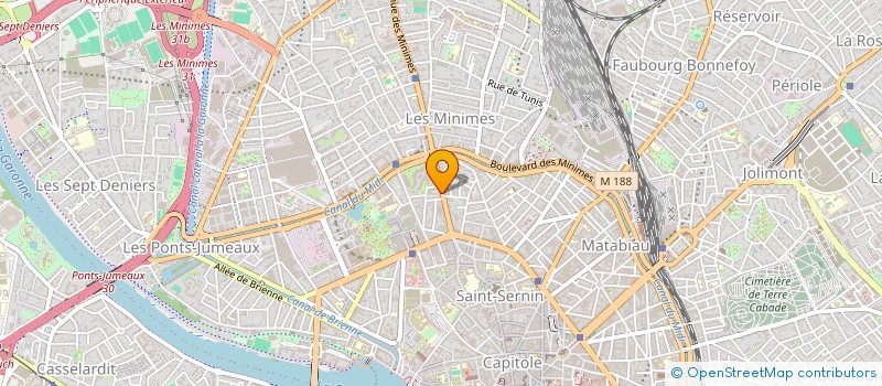 localisation de l'entreprise PELLIBESSE à TOULOUSE