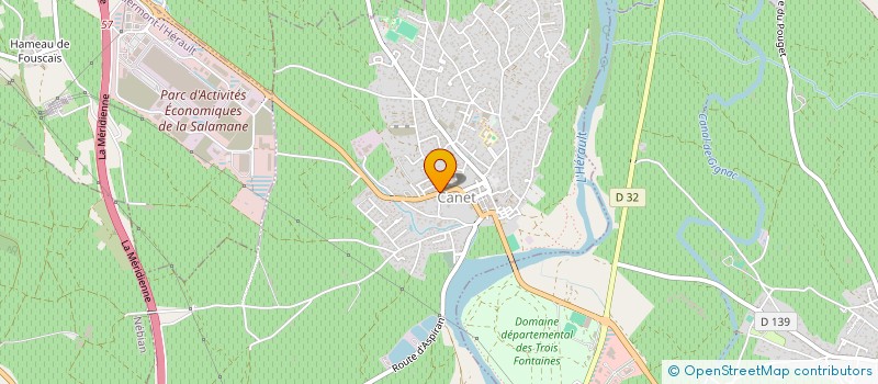 localisation de l'entreprise PELLICER TAXI  CANET