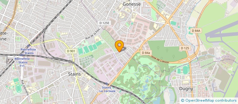 localisation de l'entreprise PELLITAL TEKTAKE FERLO à STAINS