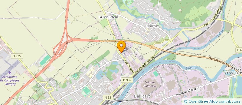 localisation de l'entreprise PELLIZZARO INVESTISSEMENTS  CLAIROIX