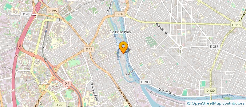 localisation de l'entreprise PELLOILE à CRETEIL