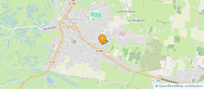 localisation de l'entreprise PELLOQUIN à BEAUVOIR-SUR-MER