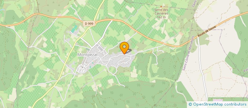 localisation de l'entreprise PELM  MONTPEZAT