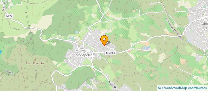 localisation de l'entreprise PELODRIGUES  MURVIEL-LES-MONTPELLIER