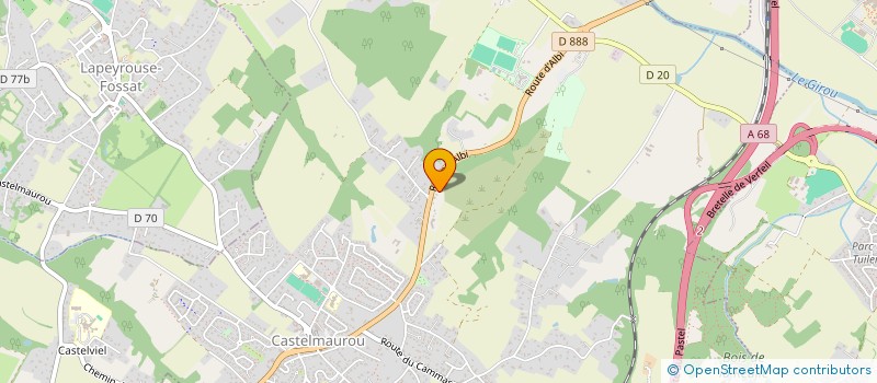 localisation de l'entreprise PELOILLE à ROUFFIAC-TOLOSAN