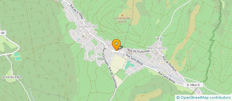 localisation de l'entreprise PELOIS HERITAGE  SOULTZMATT