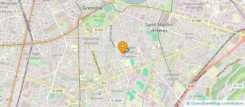 localisation de l'entreprise PELONERO BATIMENT à GRENOBLE