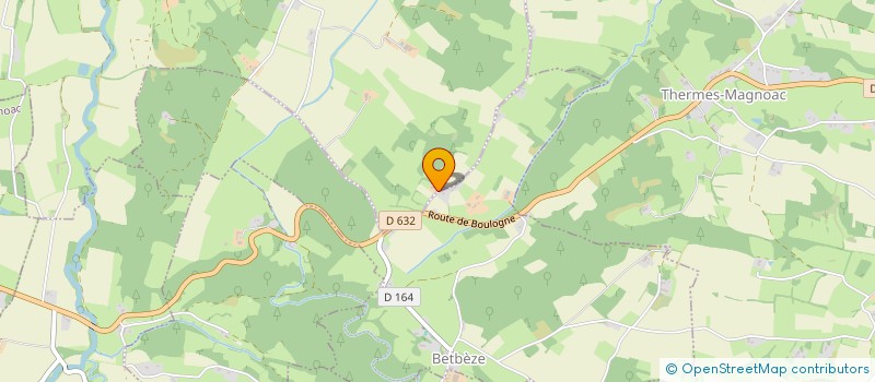 localisation de l'entreprise PELOQUE  SARIAC-MAGNOAC