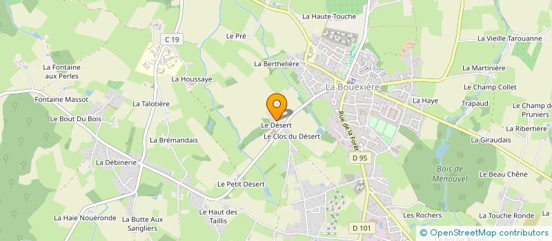 localisation de l'entreprise PELORME  LIFFRE