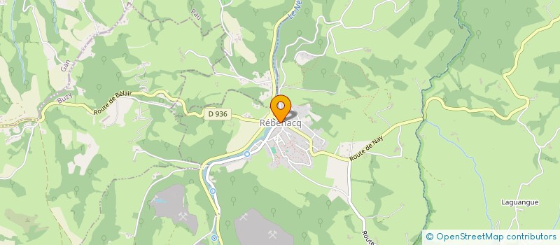 localisation de l'entreprise PELOTARI CLUB D OSSAU à ARUDY