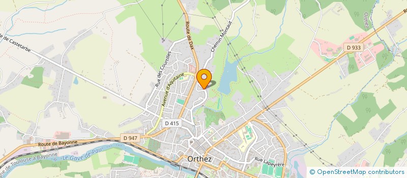 localisation de l'entreprise PELOTE EN ORTES à ORTHEZ