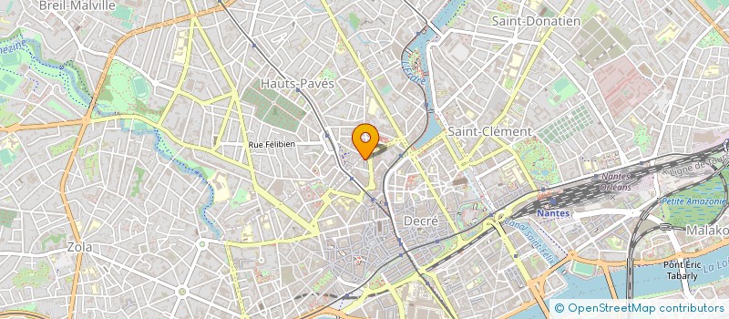 localisation de l'entreprise PELOTE ET BERGAMOTE à NANTES