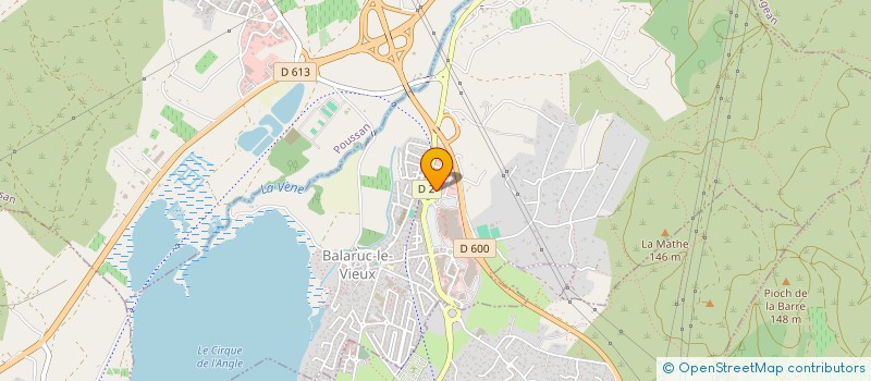 localisation de l'entreprise PELOTE ET BOBINE à BALARUC-LE-VIEUX