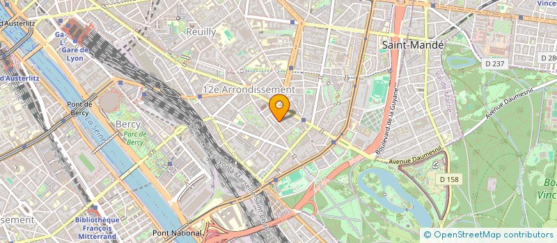 localisation de l'entreprise PELOTON GP  PARIS