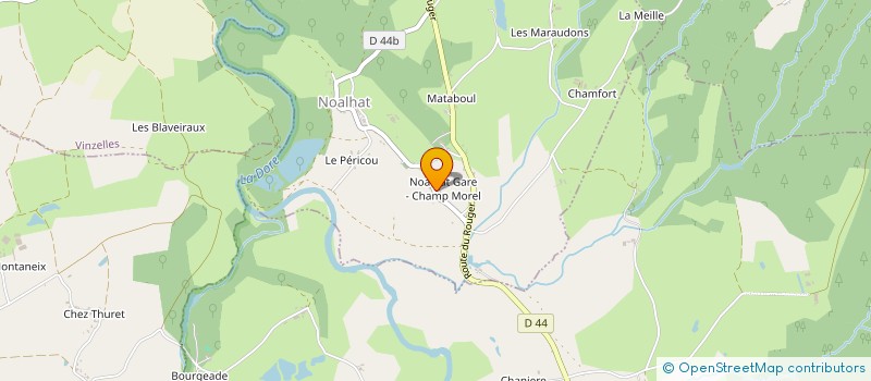 localisation de l'entreprise PELTIER  NOALHAT